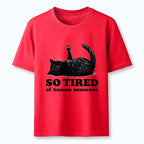 kyoto lion funny black cat meme t-shirt