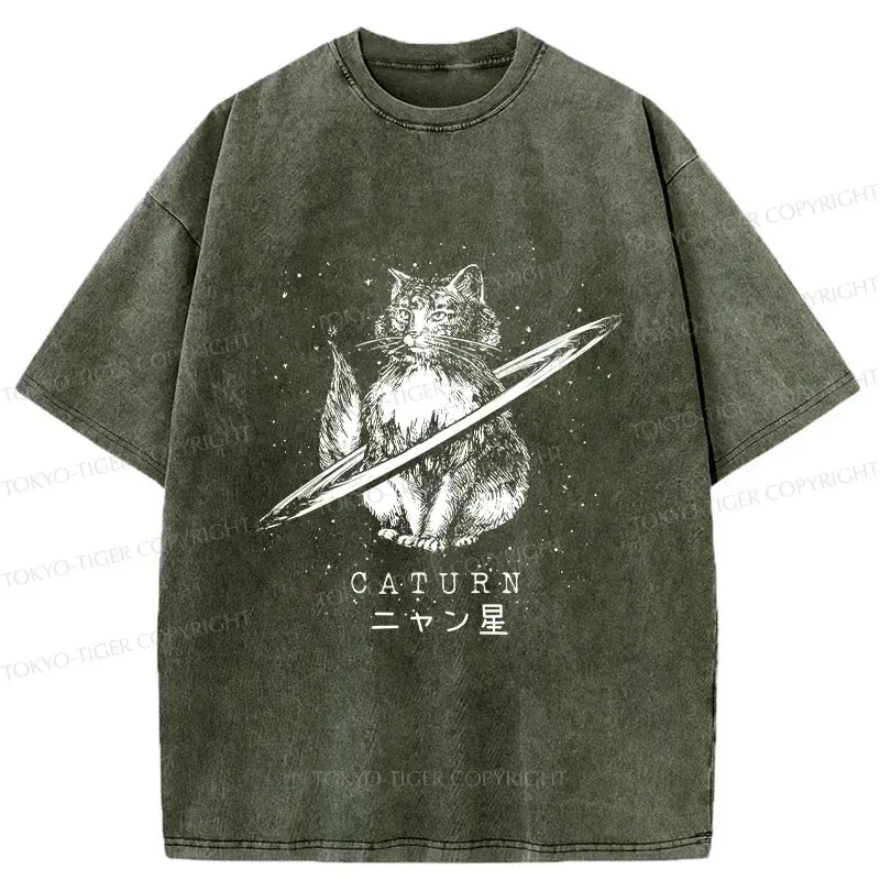 Japanese Vintage Cat T-Shirt Gift Idea