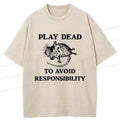 Kyoto-Lion Possum Playing Dead T-Shirt