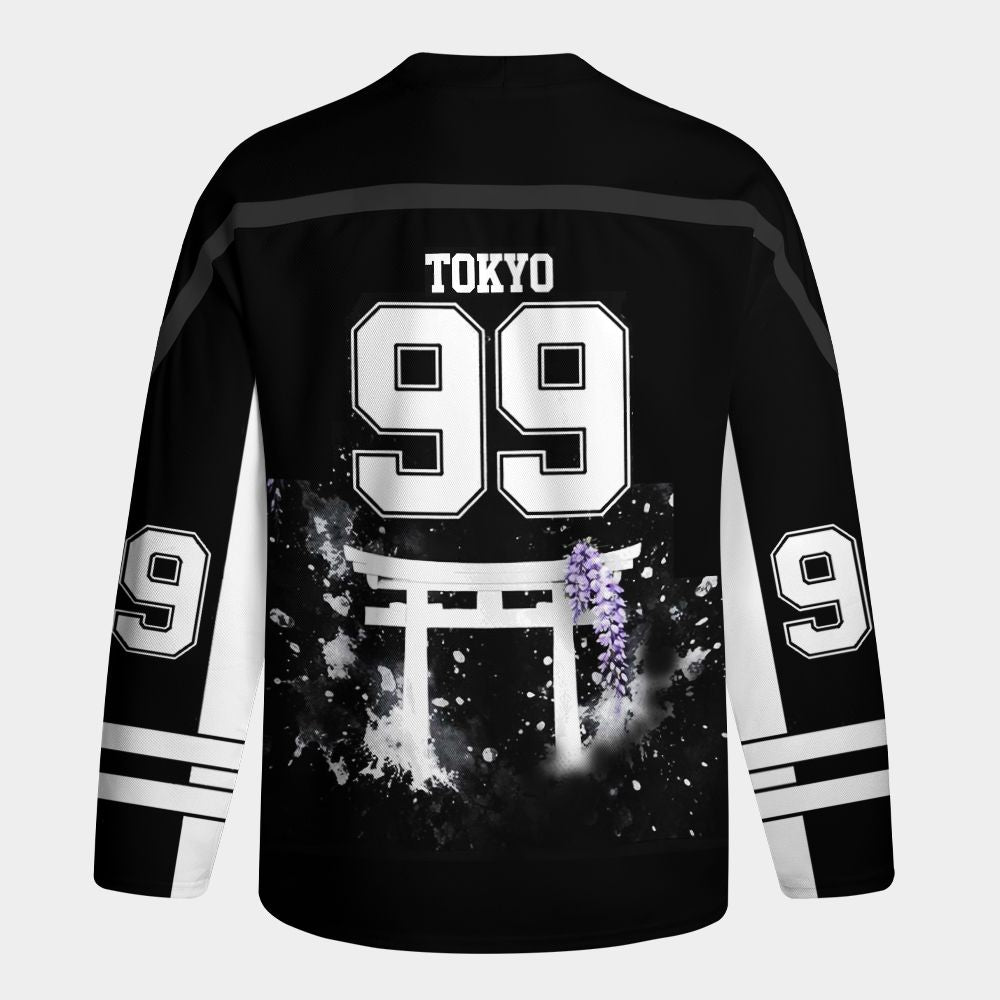 Kyoto-Lion Wisteria Of Victory Long-Sleeve Hockey Jersey