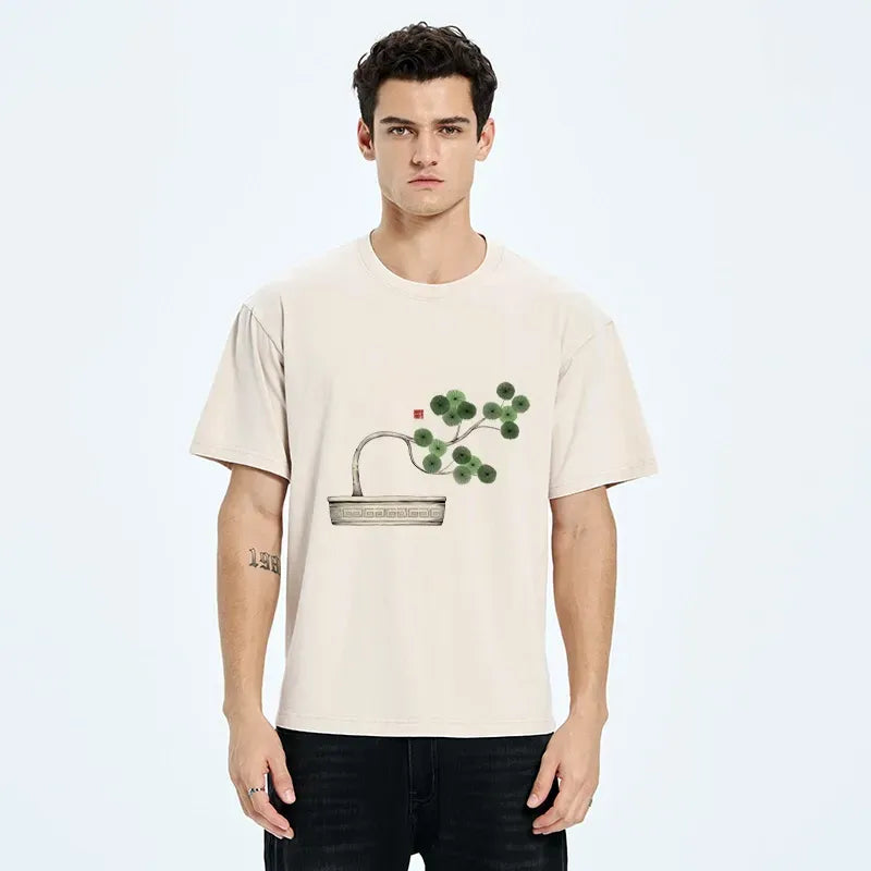 Japanese Minimalist Bonsai T-Shirt