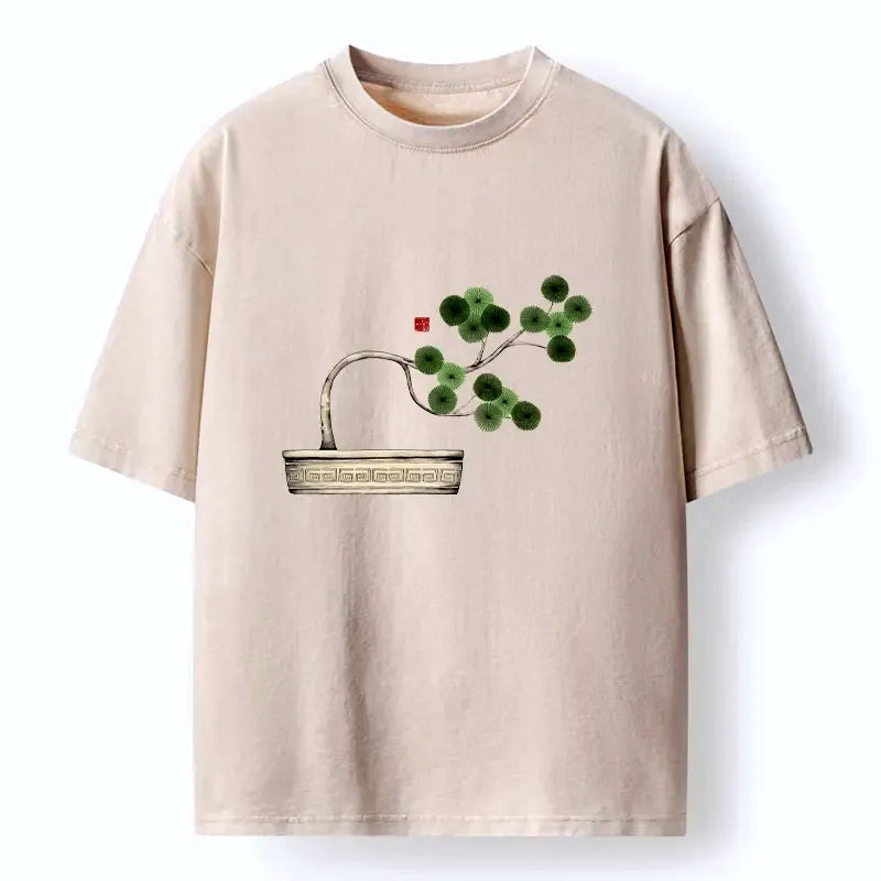 Japanese Minimalist Bonsai T-Shirt