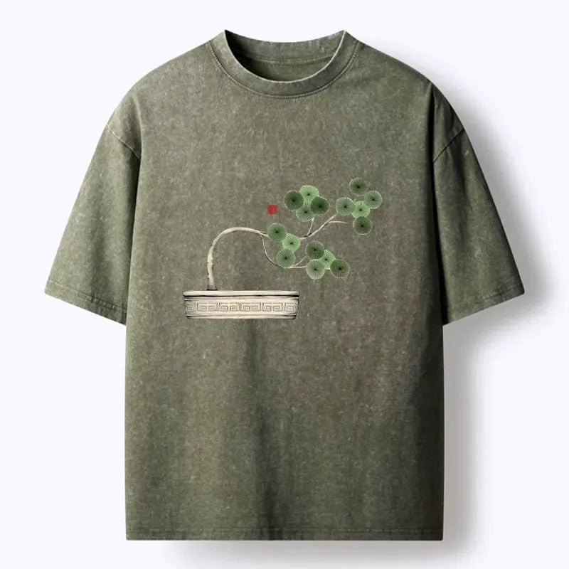 Japanese Minimalist Bonsai T-Shirt