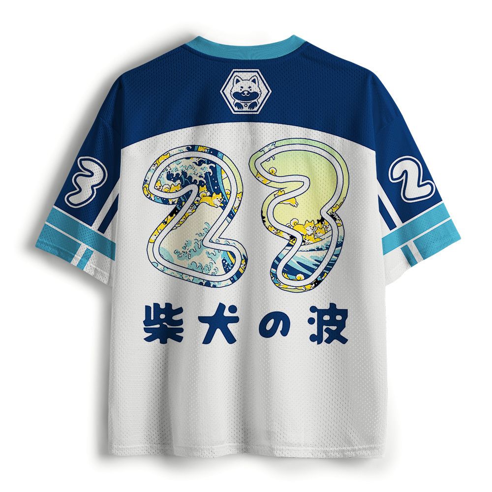 Ukiyo-e Shiba Inu Mesh Jersey Trending