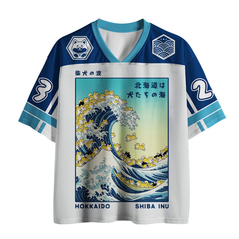Kyoto-Lion Kanagawa Shiba Inu Mesh Jersey