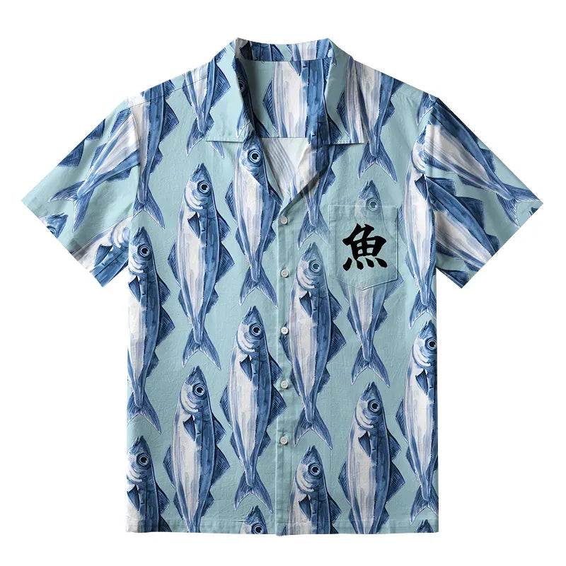 Japanese Aloha Shirt for Vacation