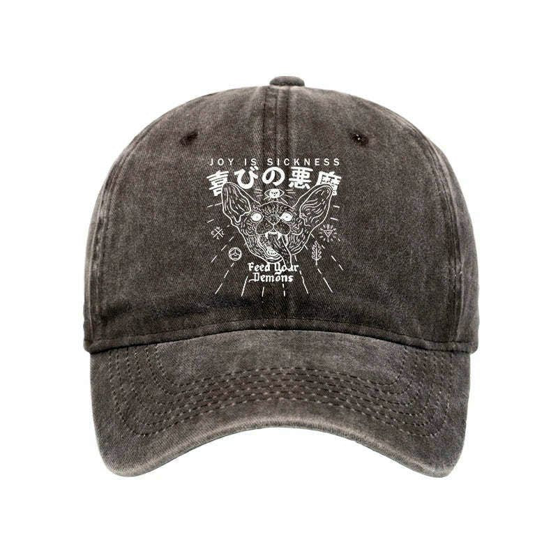 Traditional washed cap for holiday