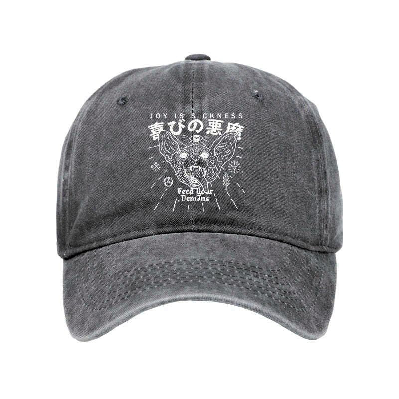 Traditional washed cap for holiday