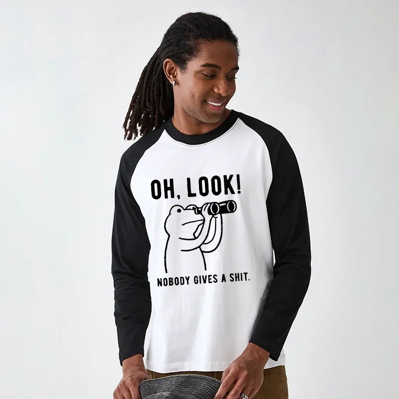 Soft Cotton Raglan Tee for Spring