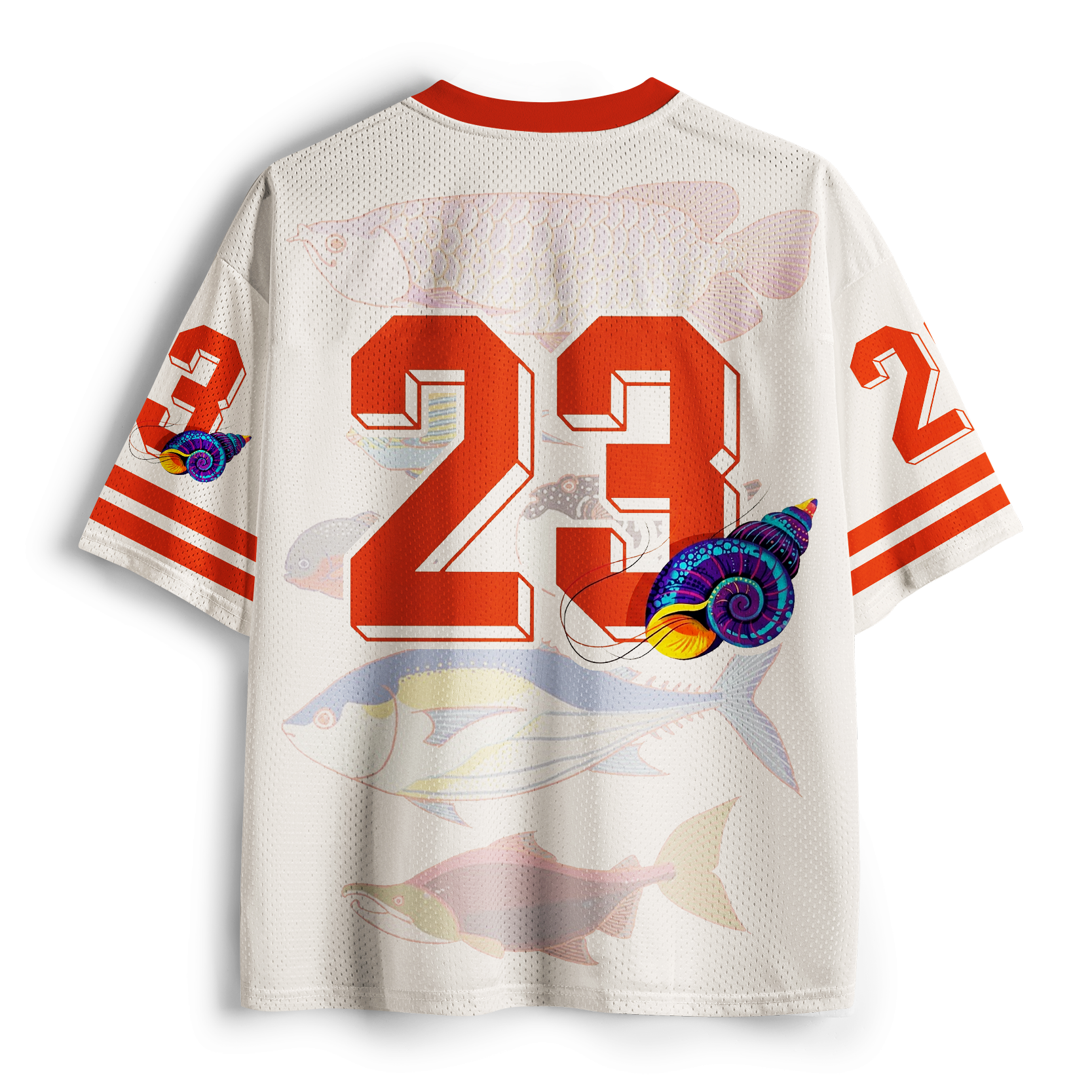 Japanese Crayfish Mesh Jersey Trendy Summer