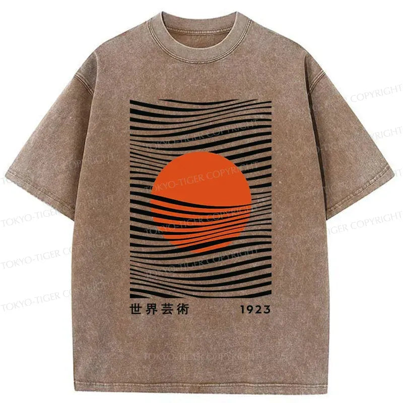 Kyoto Lion Japanese Art T-Shirt for Daily Wear