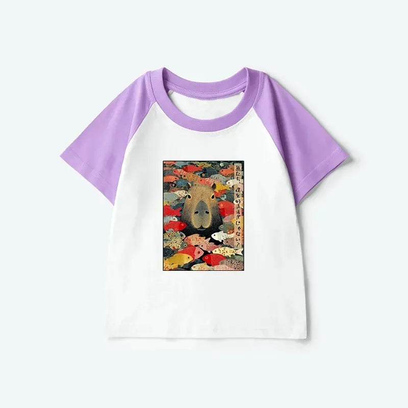 Japanese Kids Raglan for Daily Wear