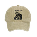 Vintage meme cap for streetwear
