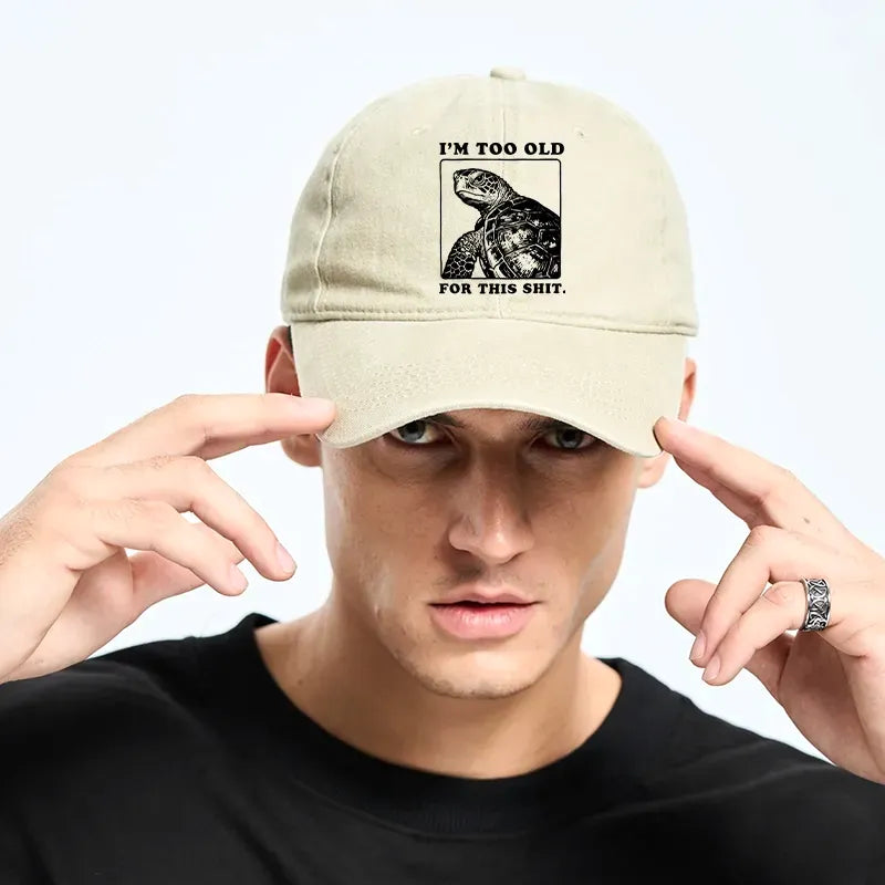 Vintage meme cap for streetwear