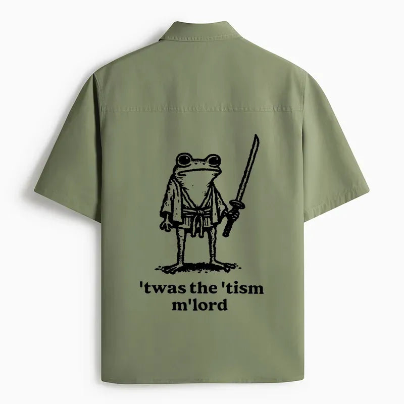Japanese Samurai Frog Unisex Shirt
