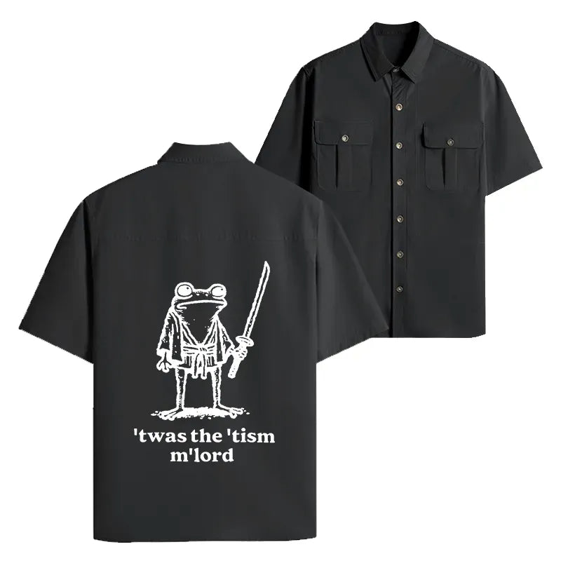 Japanese Samurai Frog Unisex Shirt