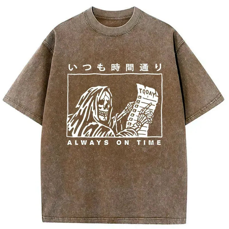 Japanese vintage washed t shirt