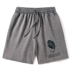 Japanese Vintage Washed Shorts for Daily Wear
