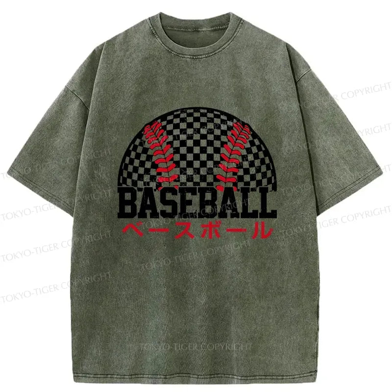 Kyoto-Lion Japan Baseball Washed T-Shirt