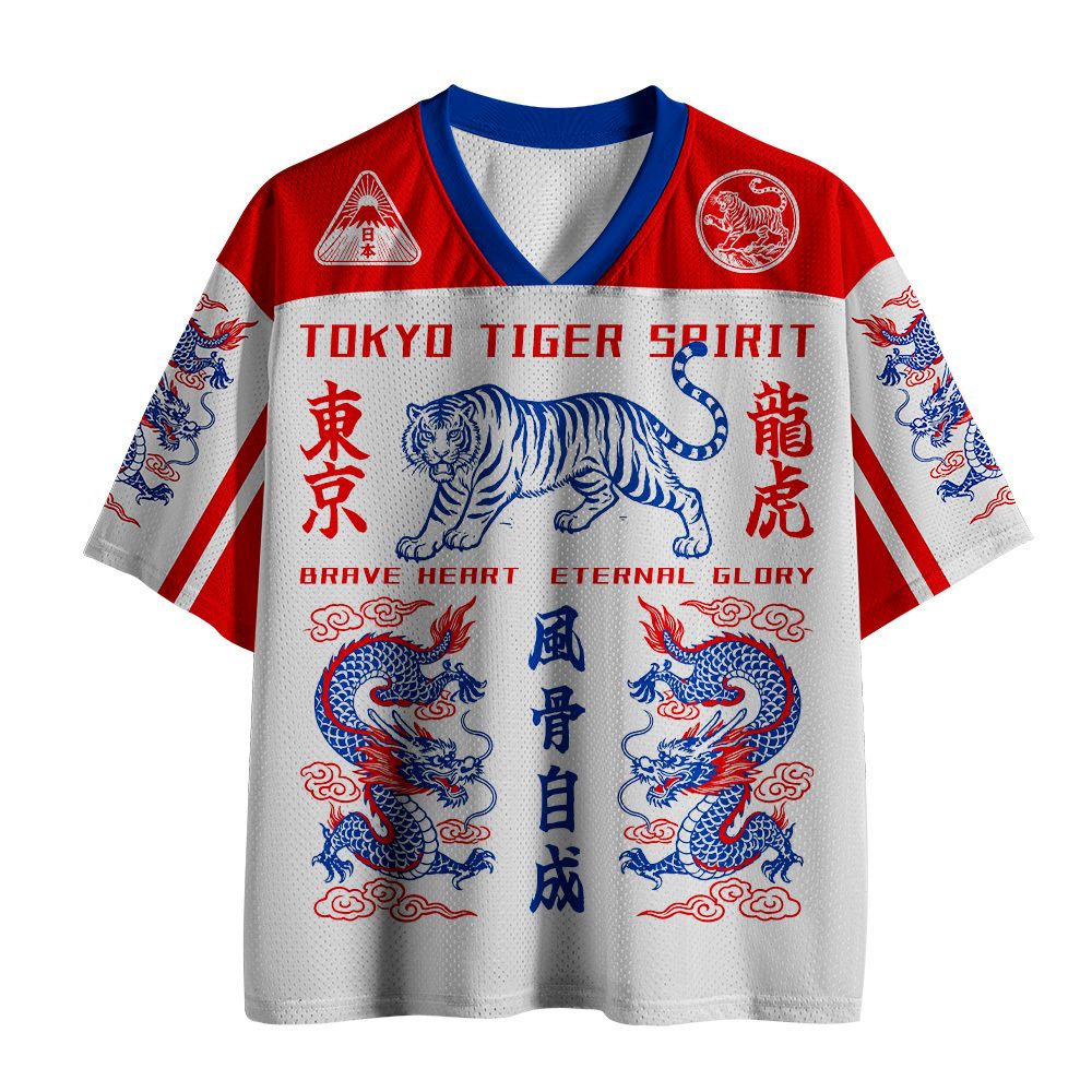 Kyoto-Lion Tokyo Tiger Spirit Mesh Jersey