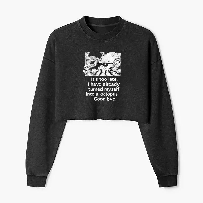 Kyoto vintage streetwear crop top