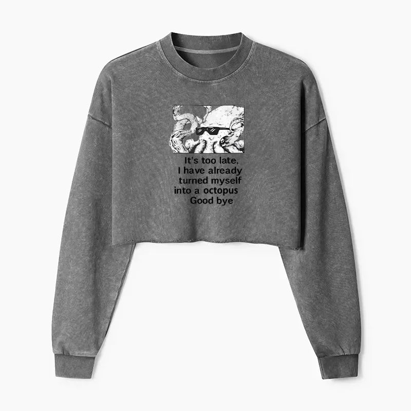 Octopus meme sweatshirt free shipping