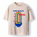 Japanese Ramen Rainbow Washed T-Shirt