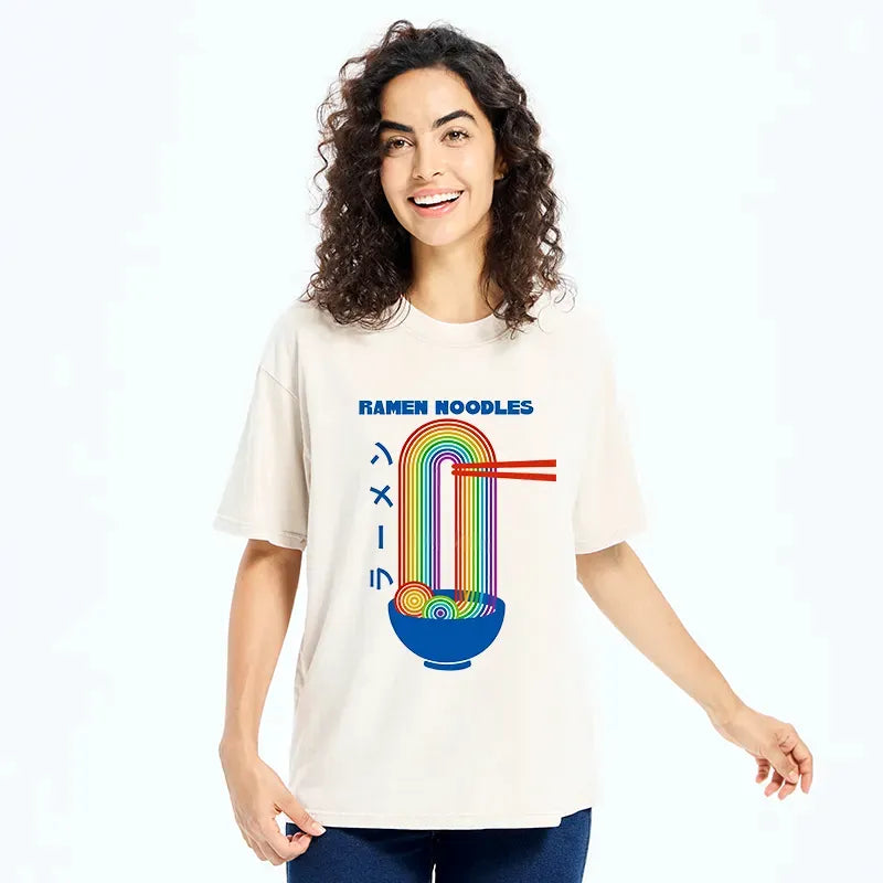 Vintage Ukiyo-e Style T-Shirt for Summer