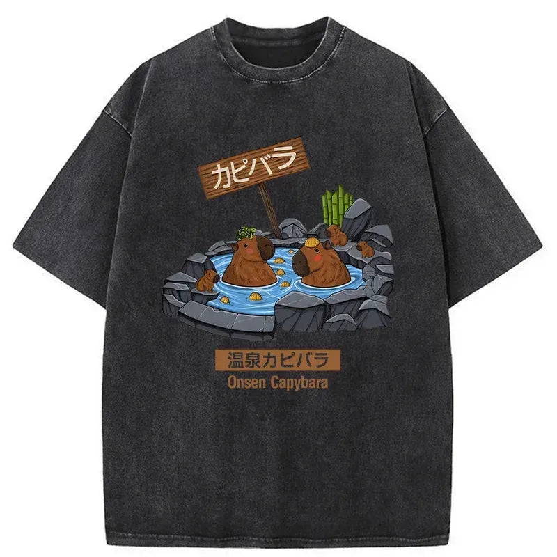 kyoto lion onsen soft cotton tee sale
