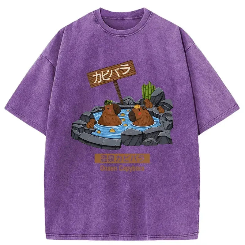 kyoto lion onsen soft cotton tee sale
