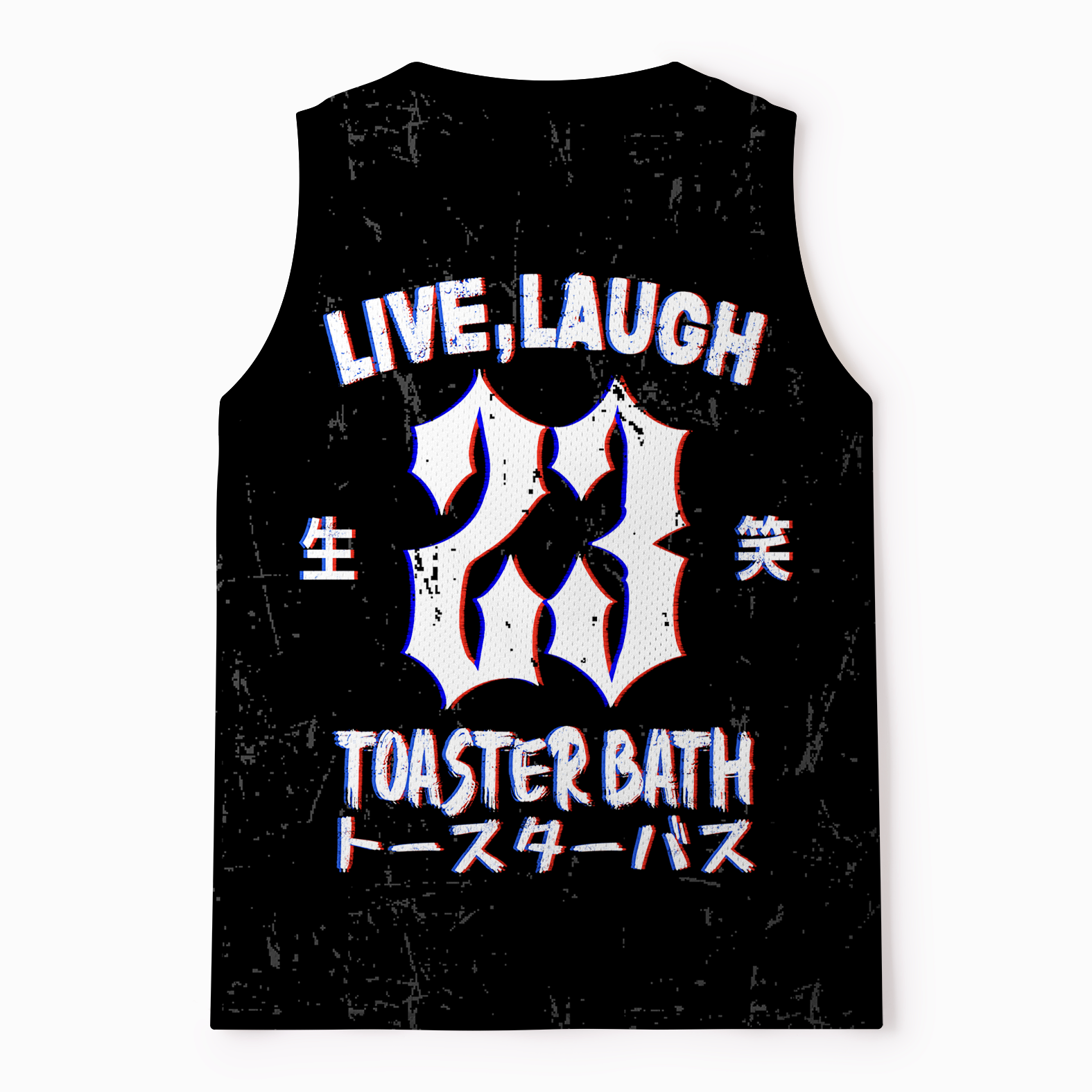 breathable unisex mesh tank top