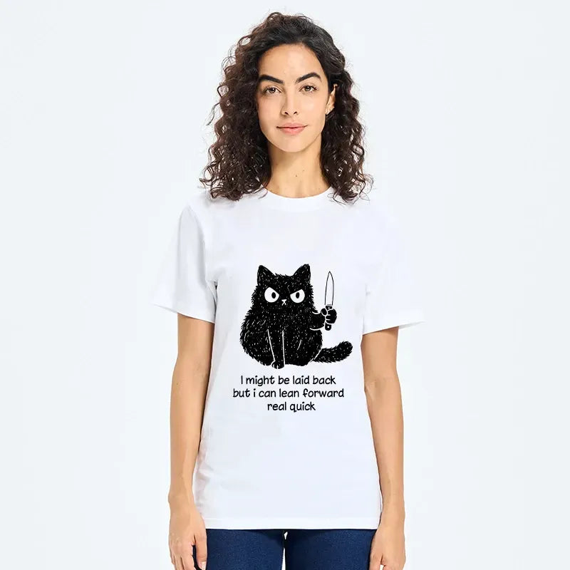Kyoto-Lion Dont Mess With This Cat Classic T-Shirt