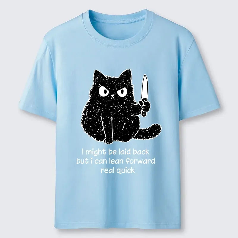 Unisex Cat T-Shirt for Summer Vacation