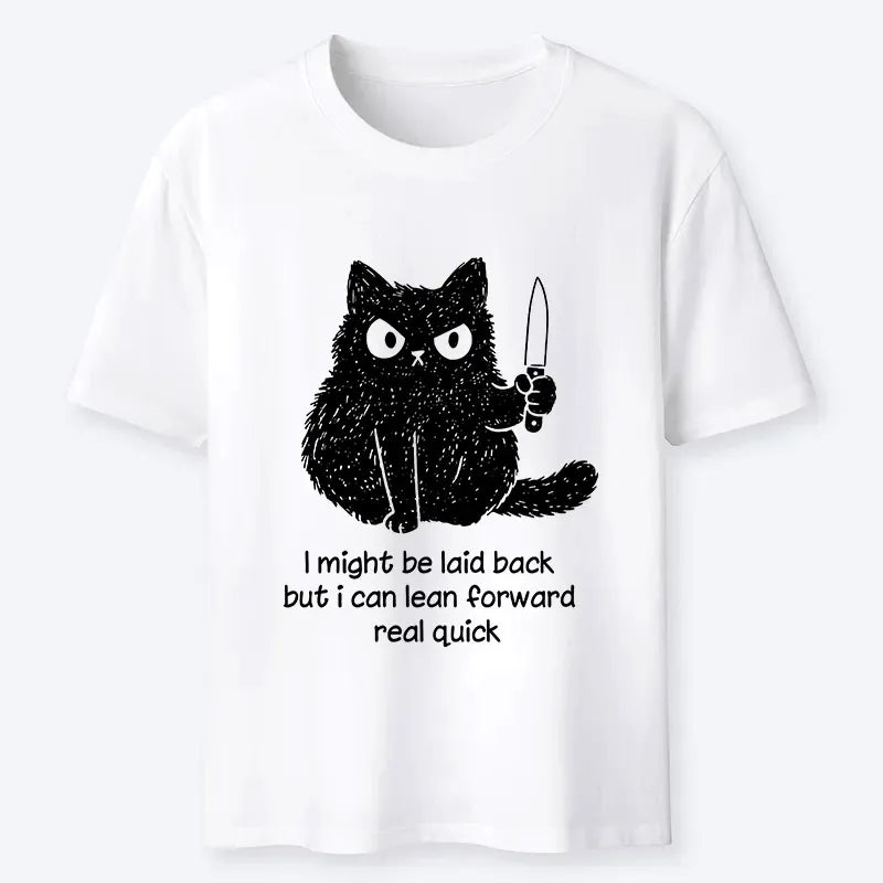 Soft Cotton Cat T-Shirt with Free Shipping