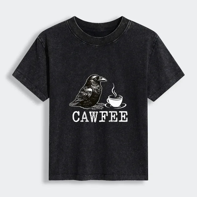 Vintage Washed Japanese T-Shirt for Women