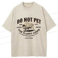 Funny Washed T-Shirt for Daily Wear