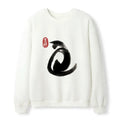 Kyoto Lion Ink Cat Waffle Pullover