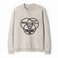 Kyoto-Lion Multidimensional Thinking And Rebellion Washed Terry Sweatshirt