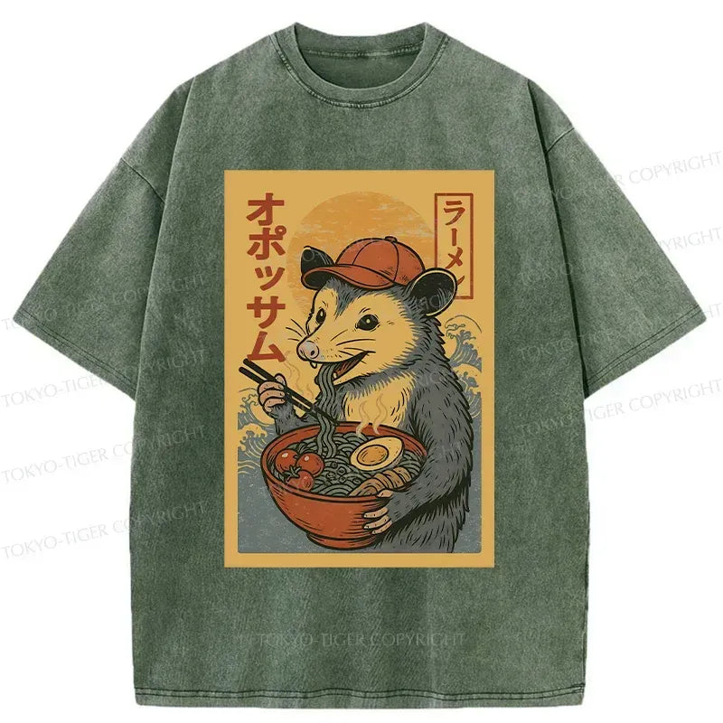 Funny Kyoto Lion Ramen T-Shirt Gift Idea for Anime Fans