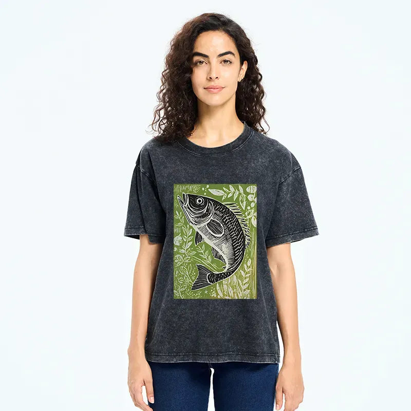 Japanese Woodblock Print Unisex T-Shirt