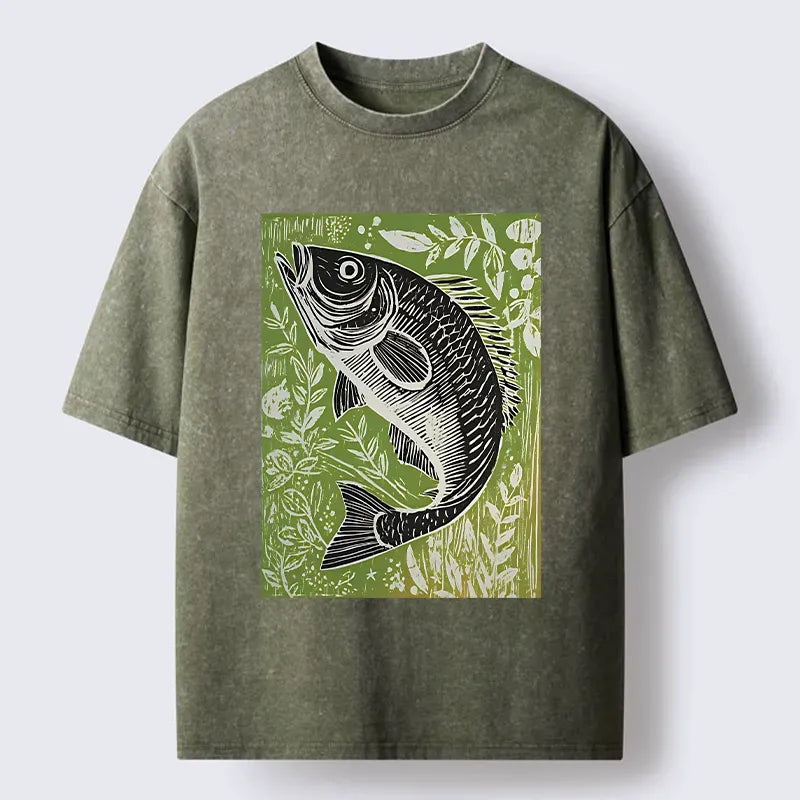 Best Seller Japanese Fish T-Shirt for Summer