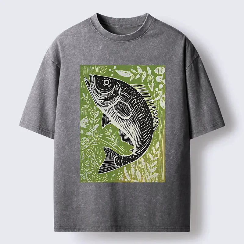 Best Seller Japanese Fish T-Shirt for Summer