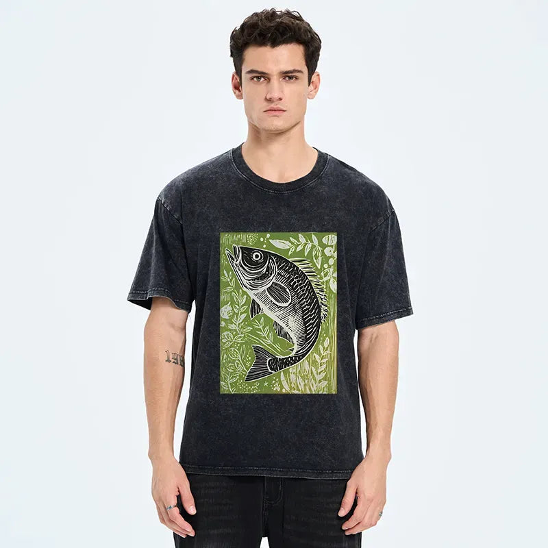 Japanese Woodblock Print Unisex T-Shirt