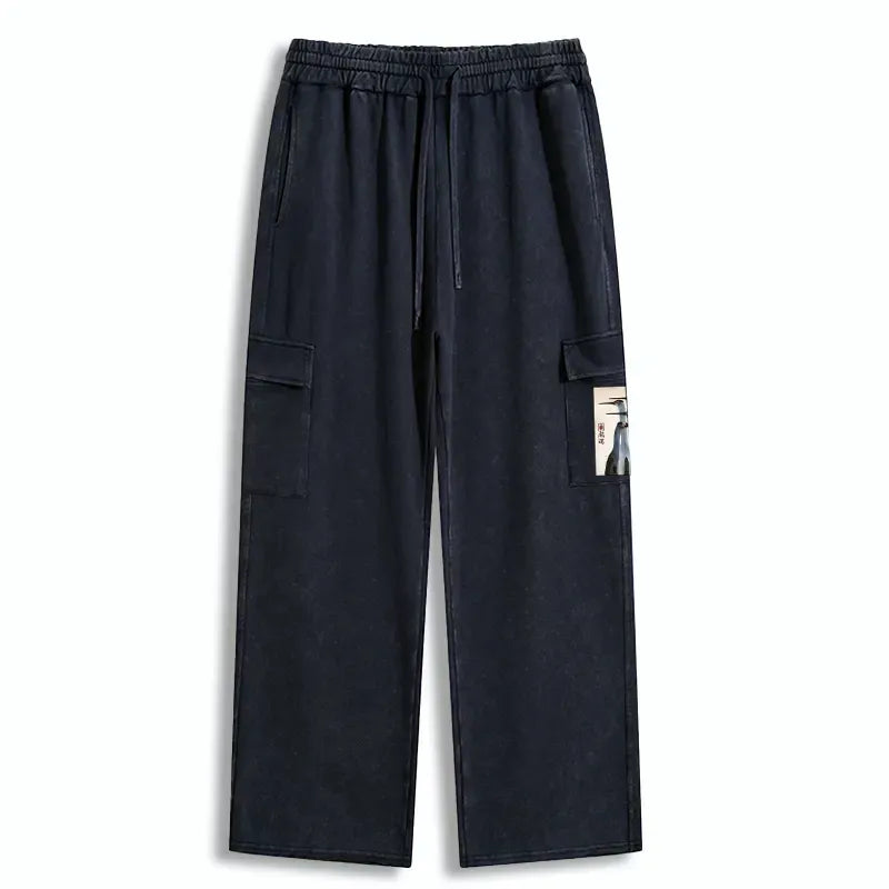 Kyoto-Lion Washed Utility Sweatpants Gift Idea