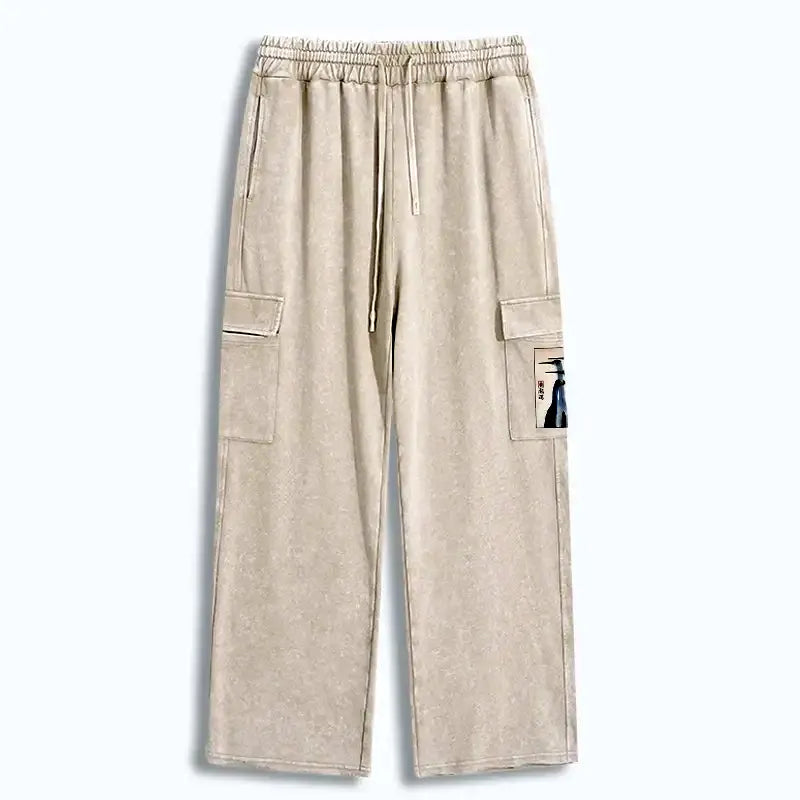 Retro Sandhill Crane Sweatpants for Casual