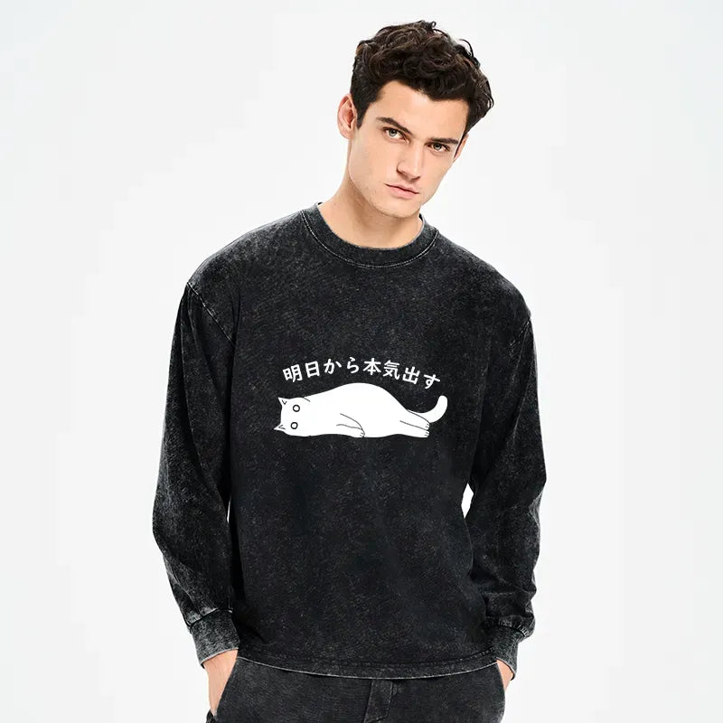 Unisex cotton long sleeve tee free shipping