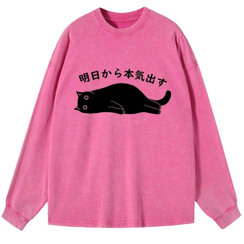 Unisex cotton long sleeve tee free shipping