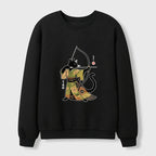 Japanese Cat Archery Sweatshirt Unisex