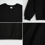 Cat Archery Waffle Sweatshirt Daily Wear
