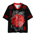 Japanese Dragon Mesh Jersey for Summer